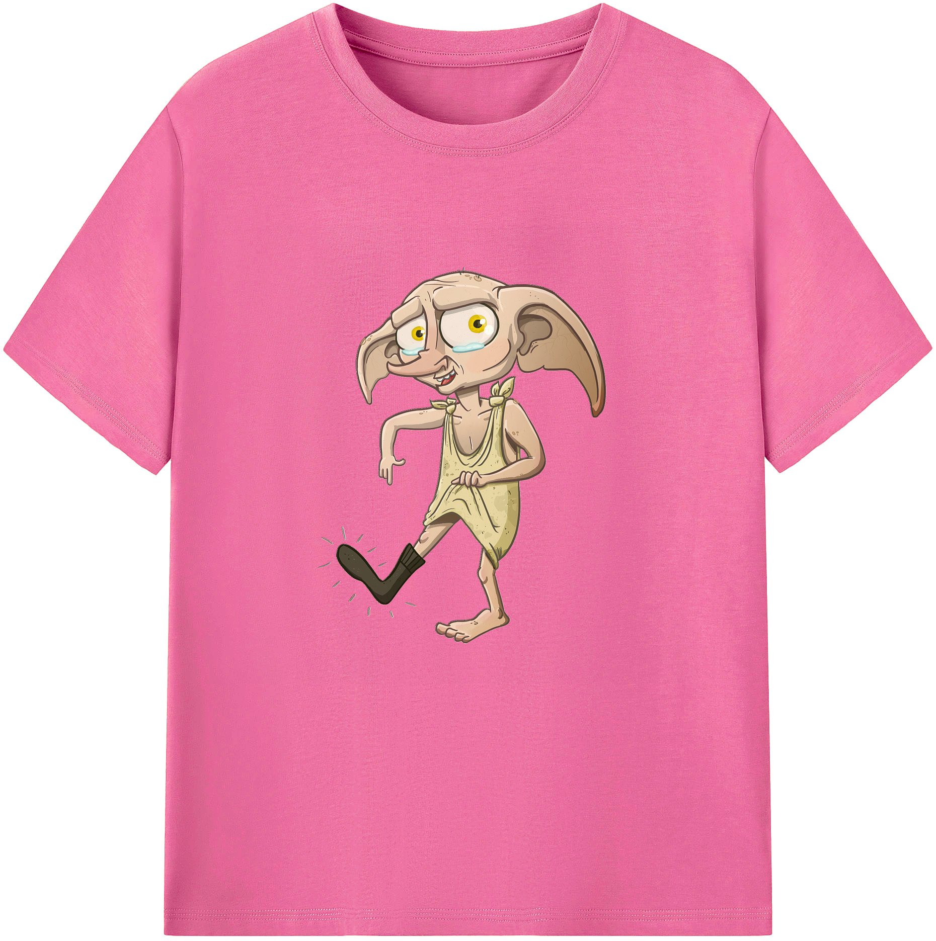（画像用） Harry Potter ハリー・ポッターシリーズ レディースカジュアルプリントTシャツ（綿100％）